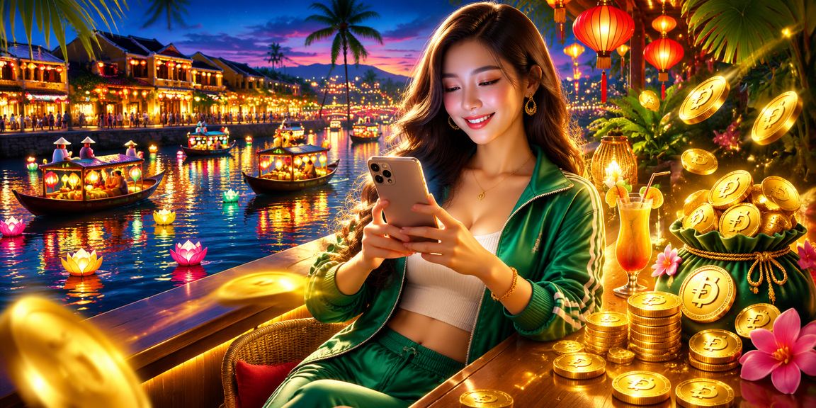 Không khí lễ hội Tết tại Hội An cùng ưu đãi nạp tiền đặc biệt trên nền tảng trực tuyến